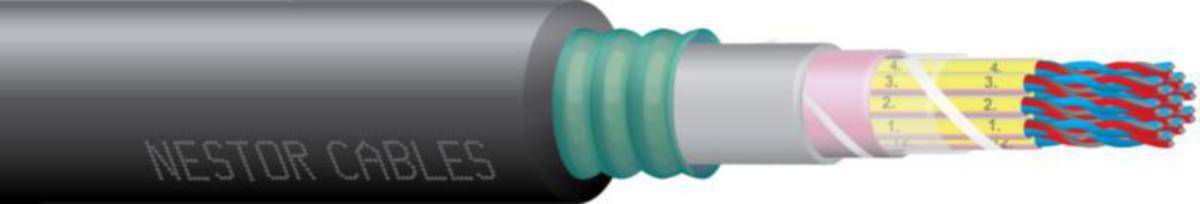 Instrumentointikaapeli Nestor KJAAMVDM - INSTRUMENTOINTIKAAPELI- NESTOR KJAAMVDM 12x(2+1)x0,5 K1000