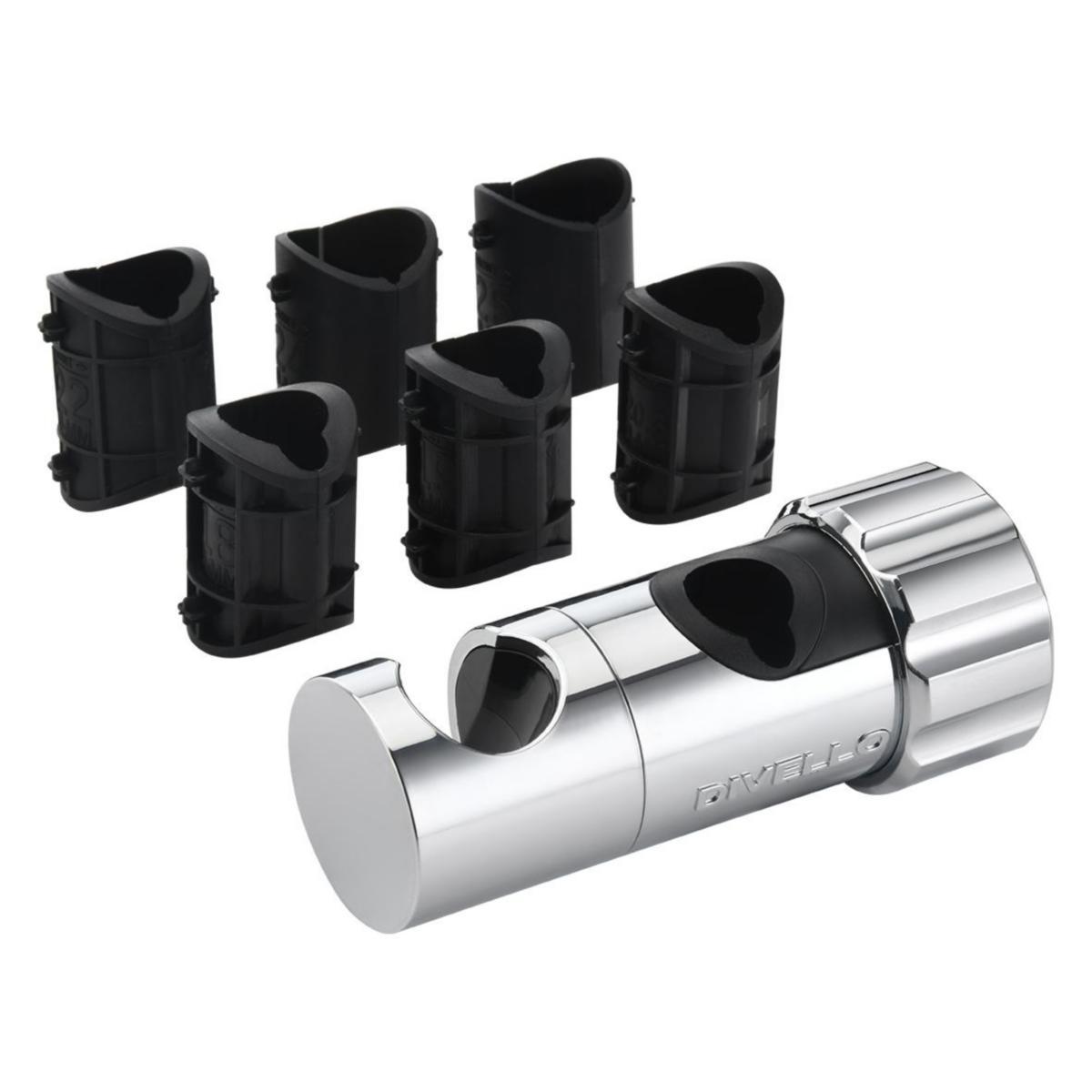 Suihkutangon Liuku Divello Multi Ø18-25 - SUIHKUTANGON LIUKU DIVELLO Ø18-25 Kromi