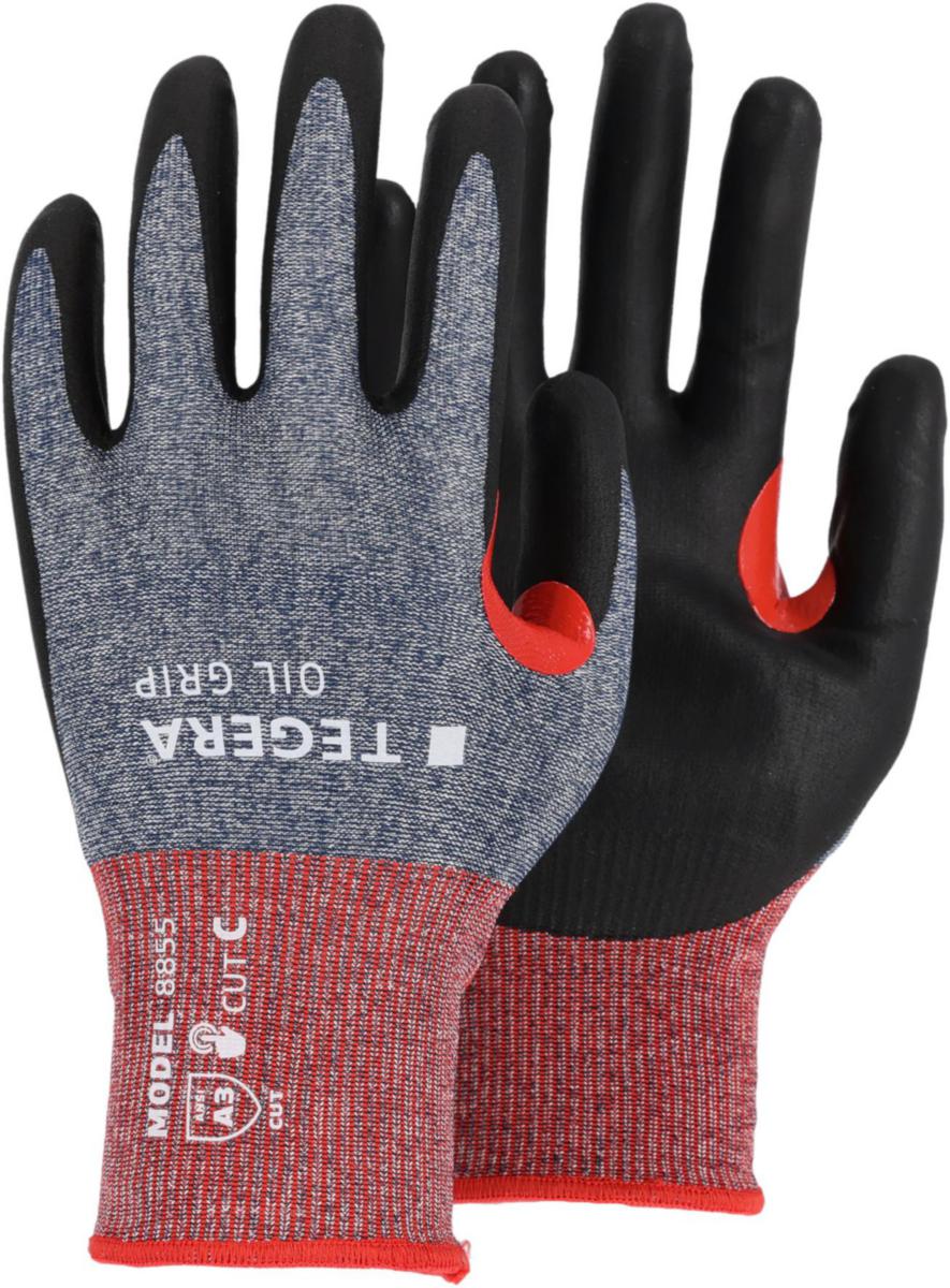 Viiltosuojakäsine Tegera 8855 Oil Grip - VIILTOSUOJAKÄSINE KOKO 6 TEGERA 8855