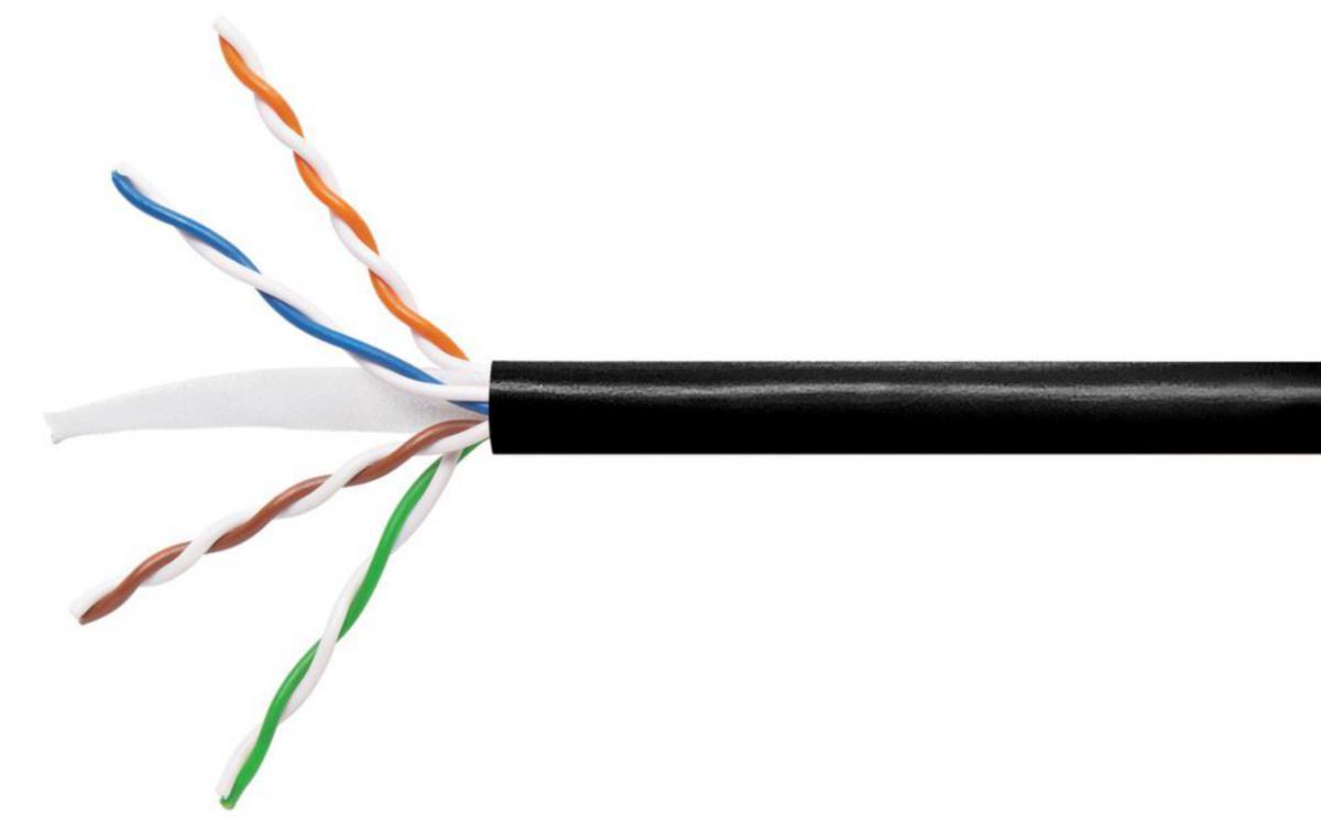 Tietoverkkokaapeli Systimax Cat6 U/UTP ulkoasennus - TIETOVERKKOKAAPELI-CAT6 SYSTIMAX MAAKAAP. U/UTP K305m