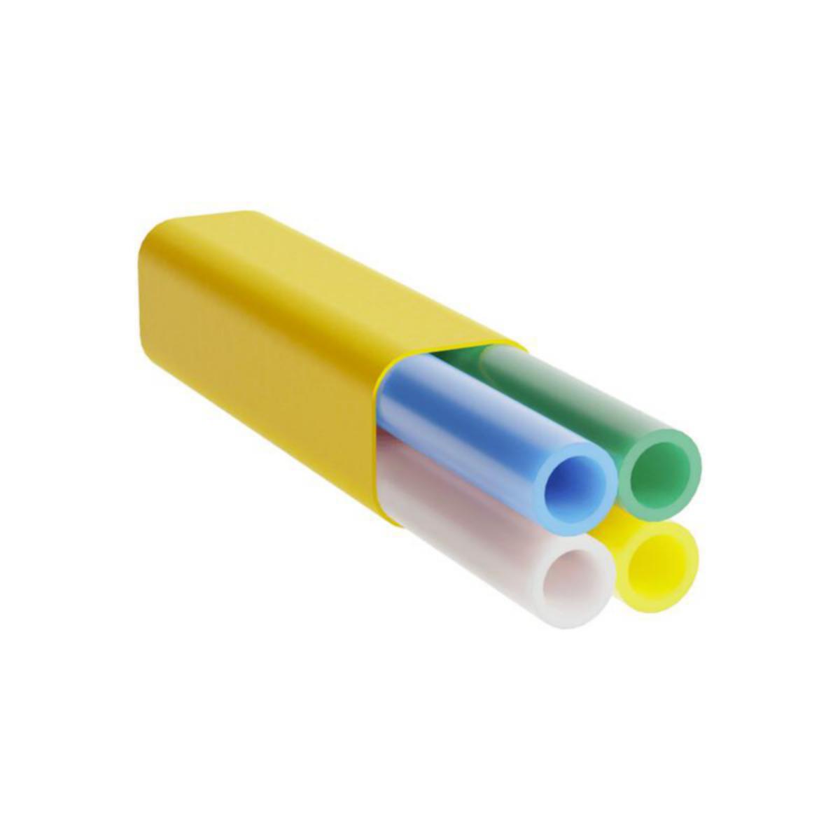 Mikrokanavanippu Hexatronic - MIKROKANAVANIPPU HEXATRONIC DB 4X14/10MM KELTAINEN 2000M