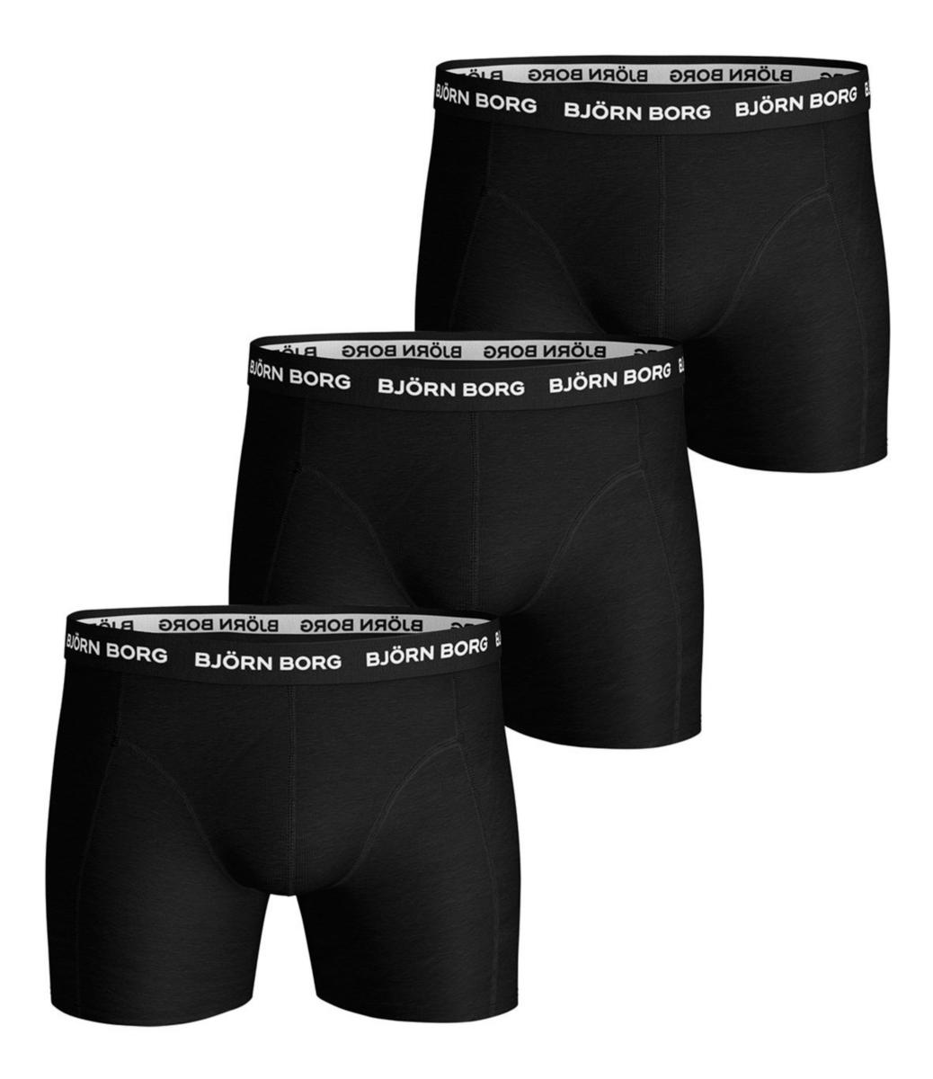 Boxerit Björn Borg 3kpl musta - BOXERIT MUSTA XL BJÖRN BORG 1000128001011