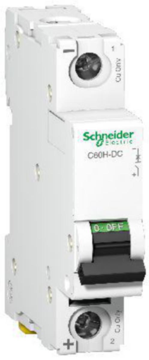 Johdonsuojakatkaisija Schneider Electric Acti 9 C60H DC Acti9 - JOHDONSUOJAKATKAISIJA ACTI9 C60H DC 1P C40A