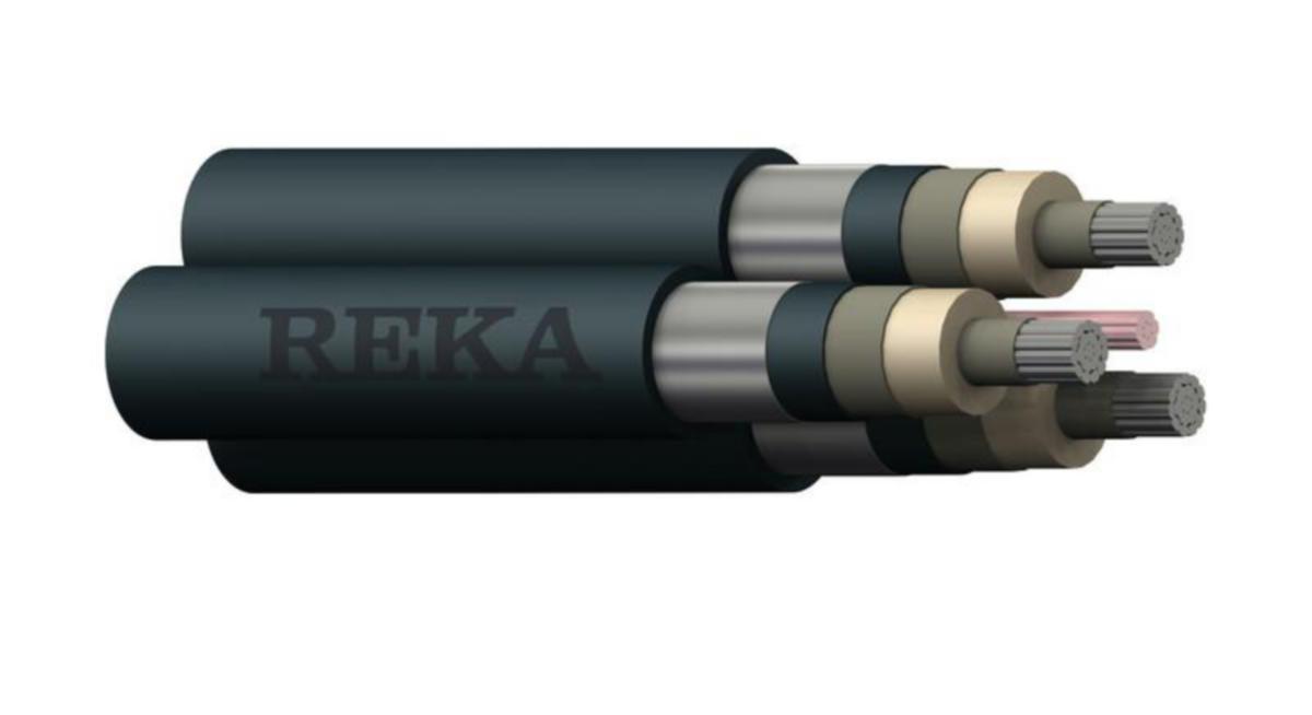 Alumiinivoimakaapeli Reka AHXAMK-W - ALUMIINIVOIMAKAAPELI REKA AHXAMK-W 12/20 kV 3x95+35 K500