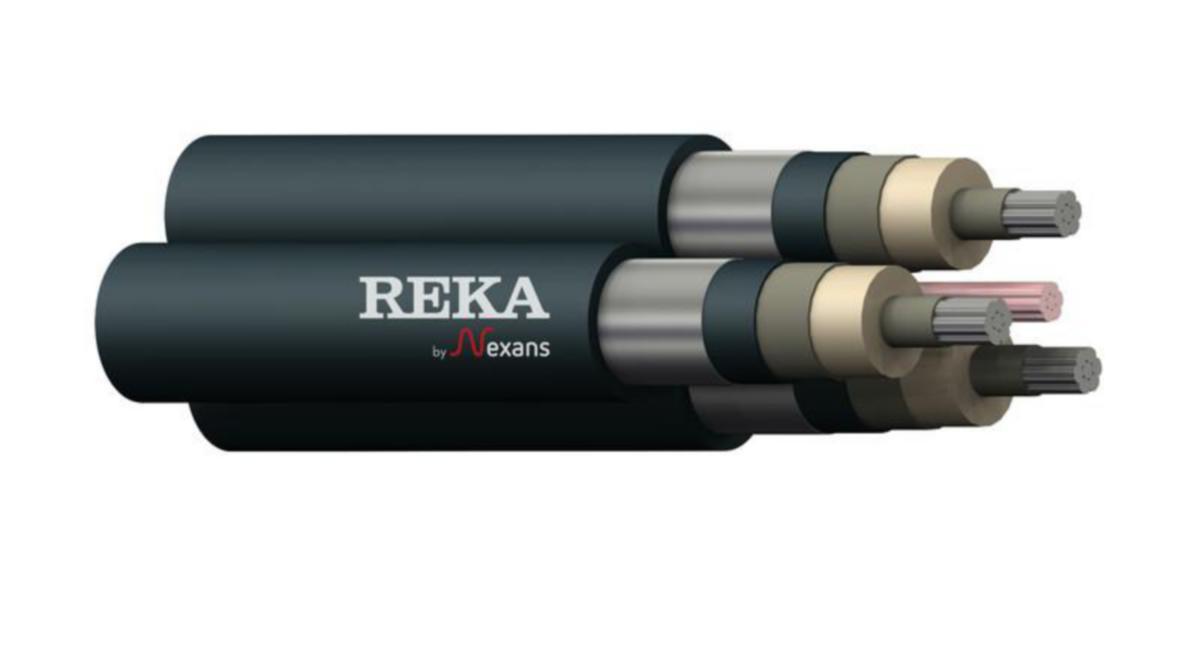 Keskijännitekaapeli Reka DryRex AHXAMK-W - KESKIJÄNNITEKAAPELI DRYREX AHXAMK-W 20 KV 3X50+35CU K1000