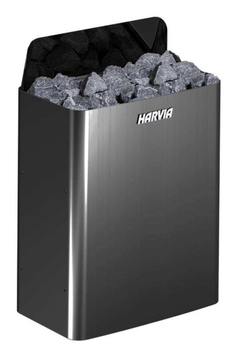 Seinäkiuas Harvia The Wall Erillinen ohjauskeskus - SEINÄKIUAS HARVIA THE WALL SW60E BLACK STEEL