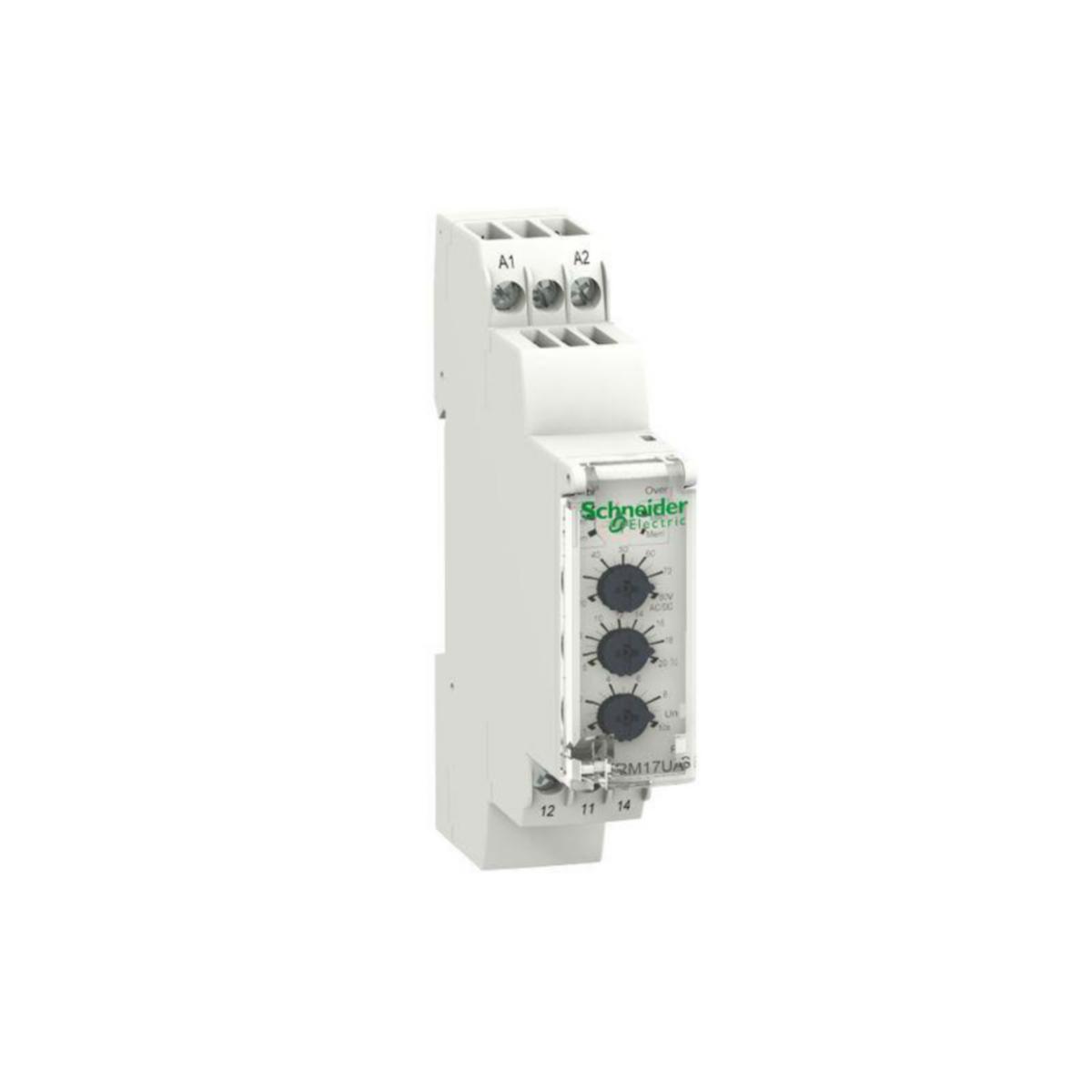 Valvontarele jännite Schneider Electric Zelio - VALVONTARELE JÄNNITE ZELIO YLI/ALIJÄNNITE 65..260V 1C/O