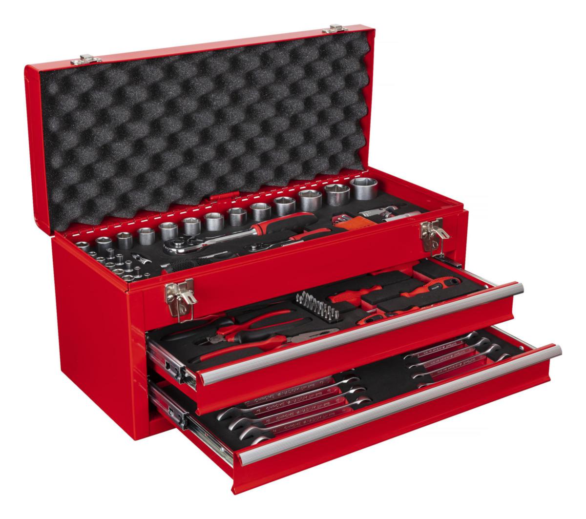 Työkalulaatikko PELA työkaluilla 84osaa - TYÖKALULAATIKKO TYÖKALUILLA PELA 507342 84-OSAA