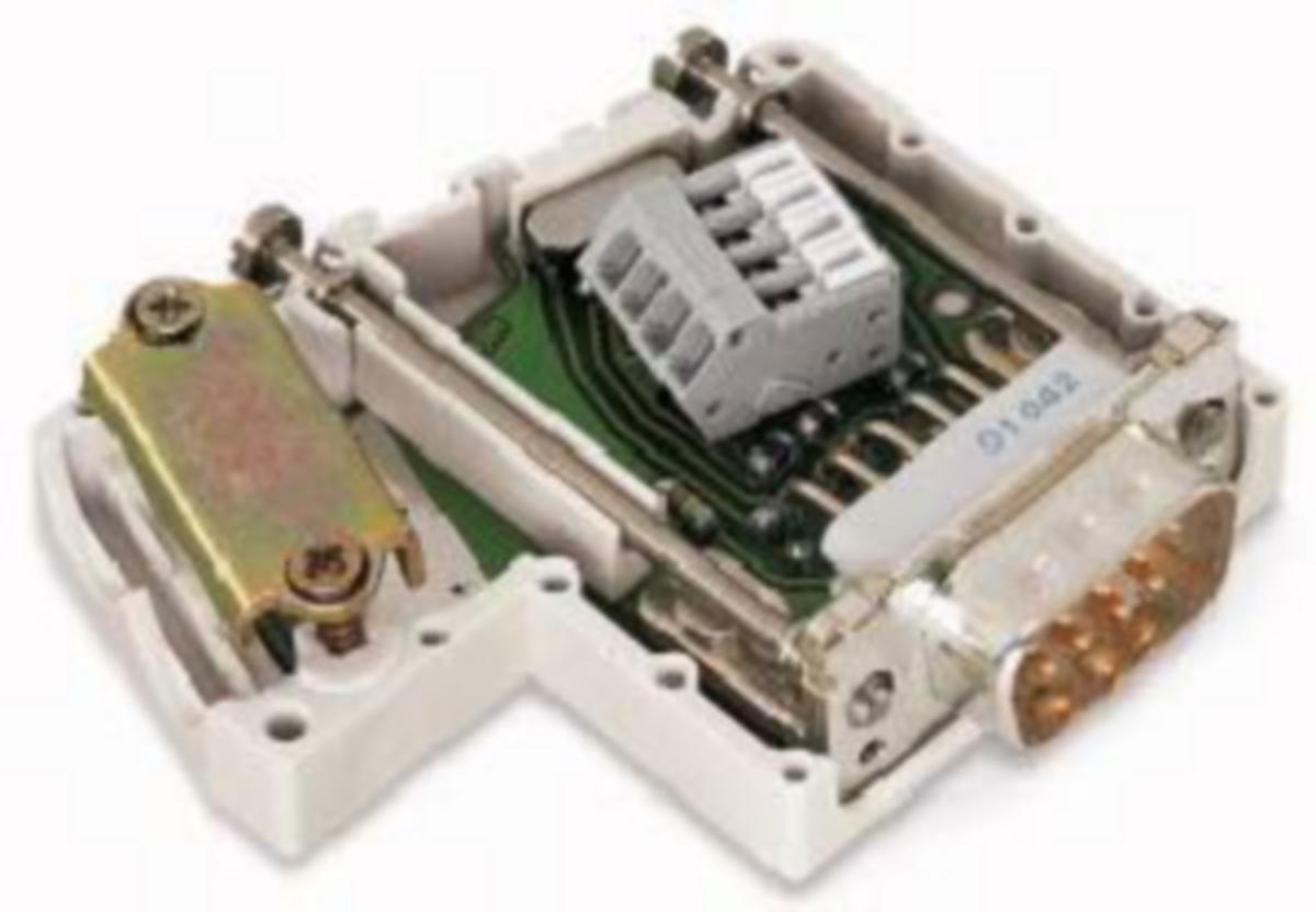 Kenttäväyläliitin Wago - KENTTÄVÄYLÄLIITIN WAGO PROFIBUS LIITIN