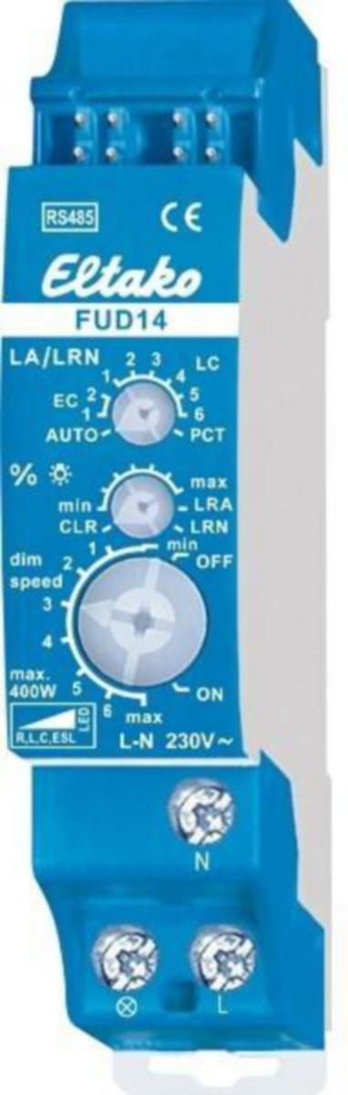 Valonsäädin FUD14, Eltako - VALONSÄÄDIN ELTAKO SARJA 14 DIN 100/400W 12VDC RS485