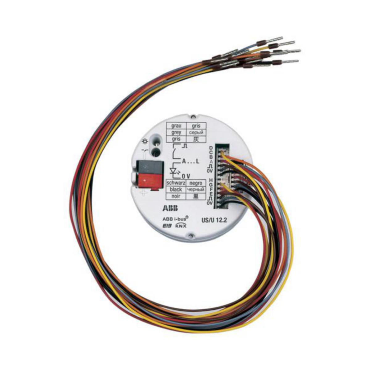 Tuloyksikkö KNX ABB - TULOYKSIKKÖ KNX ABB BINÄÄRITULO 12X POT.VAP UPPO