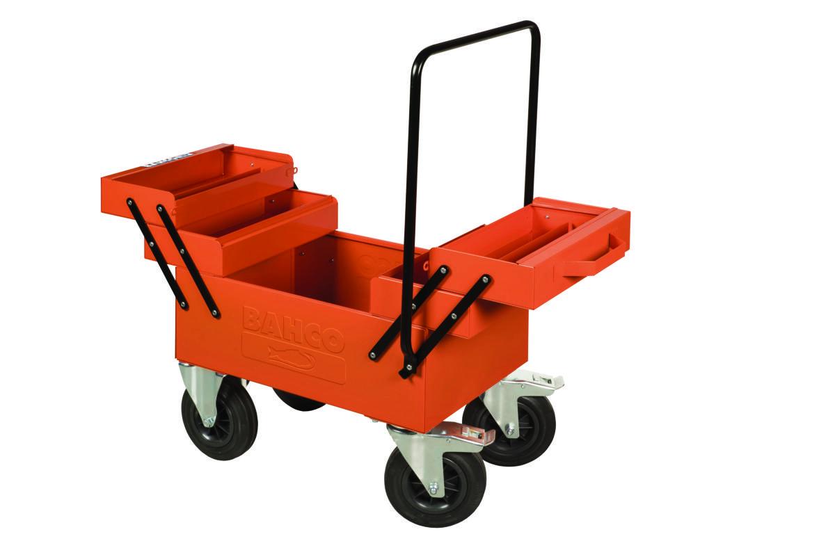 Työkalupakki Bahco 1497MBV metallia, pyörillä - TYÖKALUPAKKI METALLI BAHCO 1497MBW 637X1203X400MM