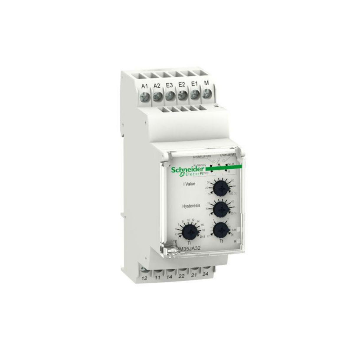 Valvontarele virta Schneider Electric Zelio - VALVONTARELE VIRTA ZELIO YLI-/ALIVIRTA 0,15..15A 2C/O