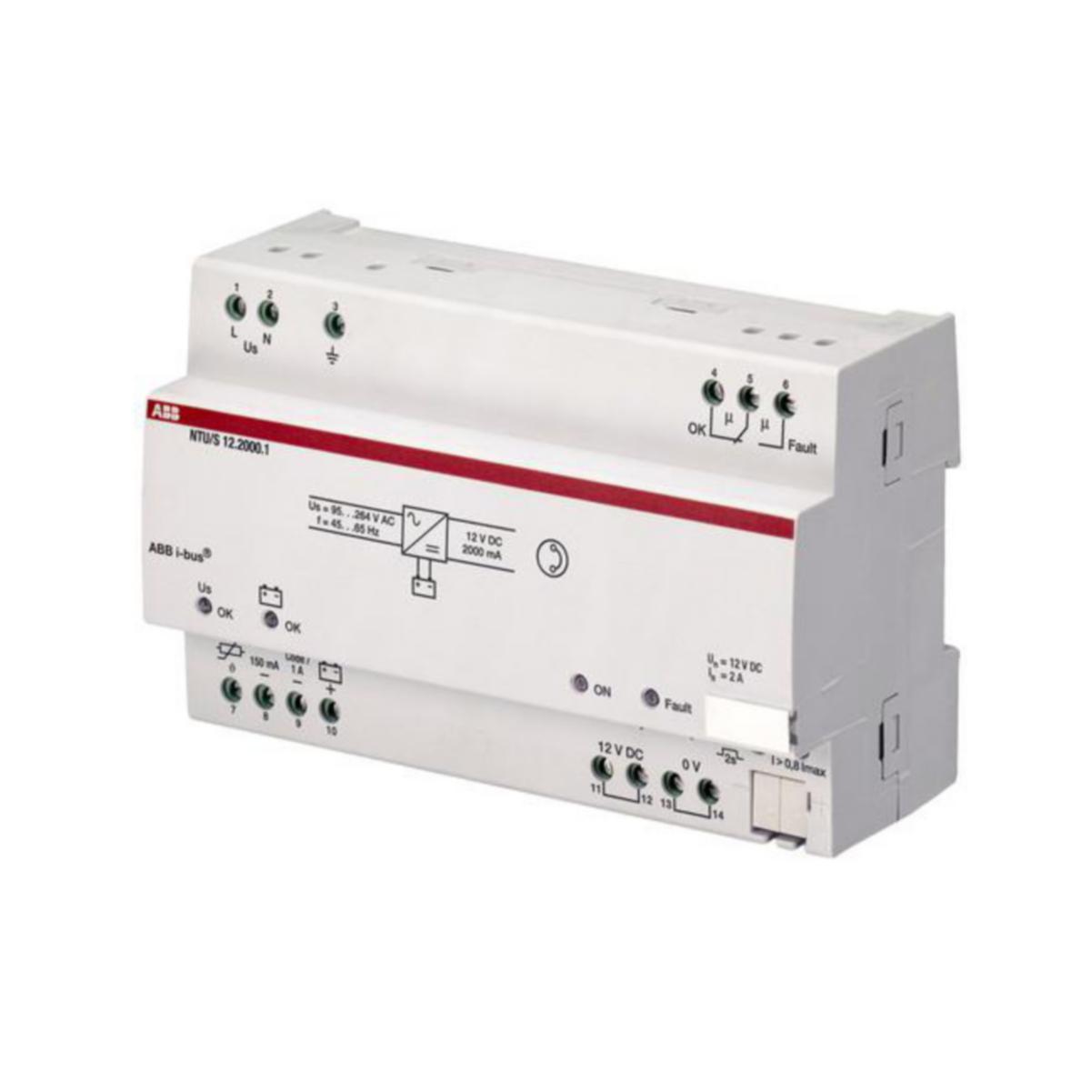 Teholähde ABB KNX - TEHOLÄHDE ABB UPS TEHOLÄHDE 12VDC 2A