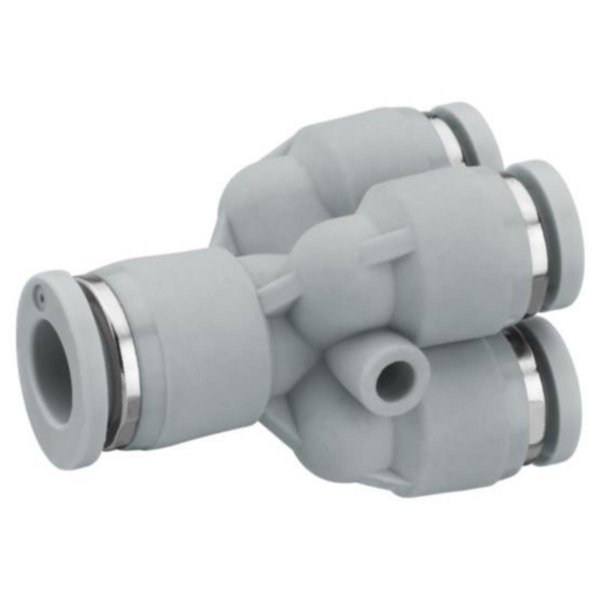 Y-pistoliitin Aventics QR1-S-RYD - Y-PISTOLIITIN QR1-RYD SUPIST. AVENTICS R412005345 2X8-6
