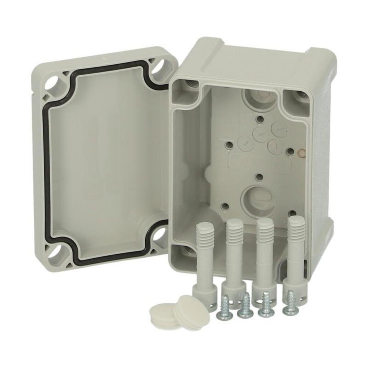 Asennuskotelo PC Fibox TEMPO - ASENNUSKOTELO PC TEMPO TPC 090706 95X65X60MM