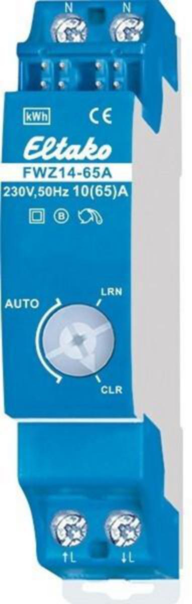 Energiamittari FWZ14-65A Eltako - ENERGIAMITTARI ELTAKO SARJA 14 DIN 1x65A 1 MOD B