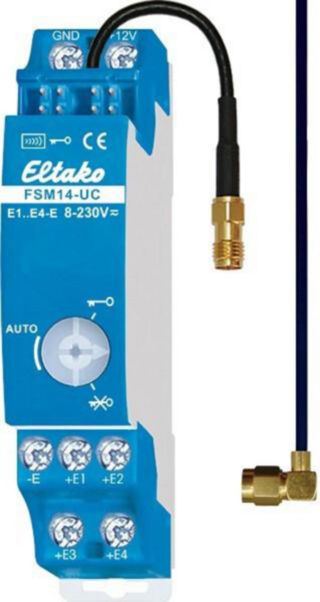 Lähetin langaton FSM14-UC Eltako - LÄHETIN ELTAKO SARJA 14 LANGATON 4-KANAVAA