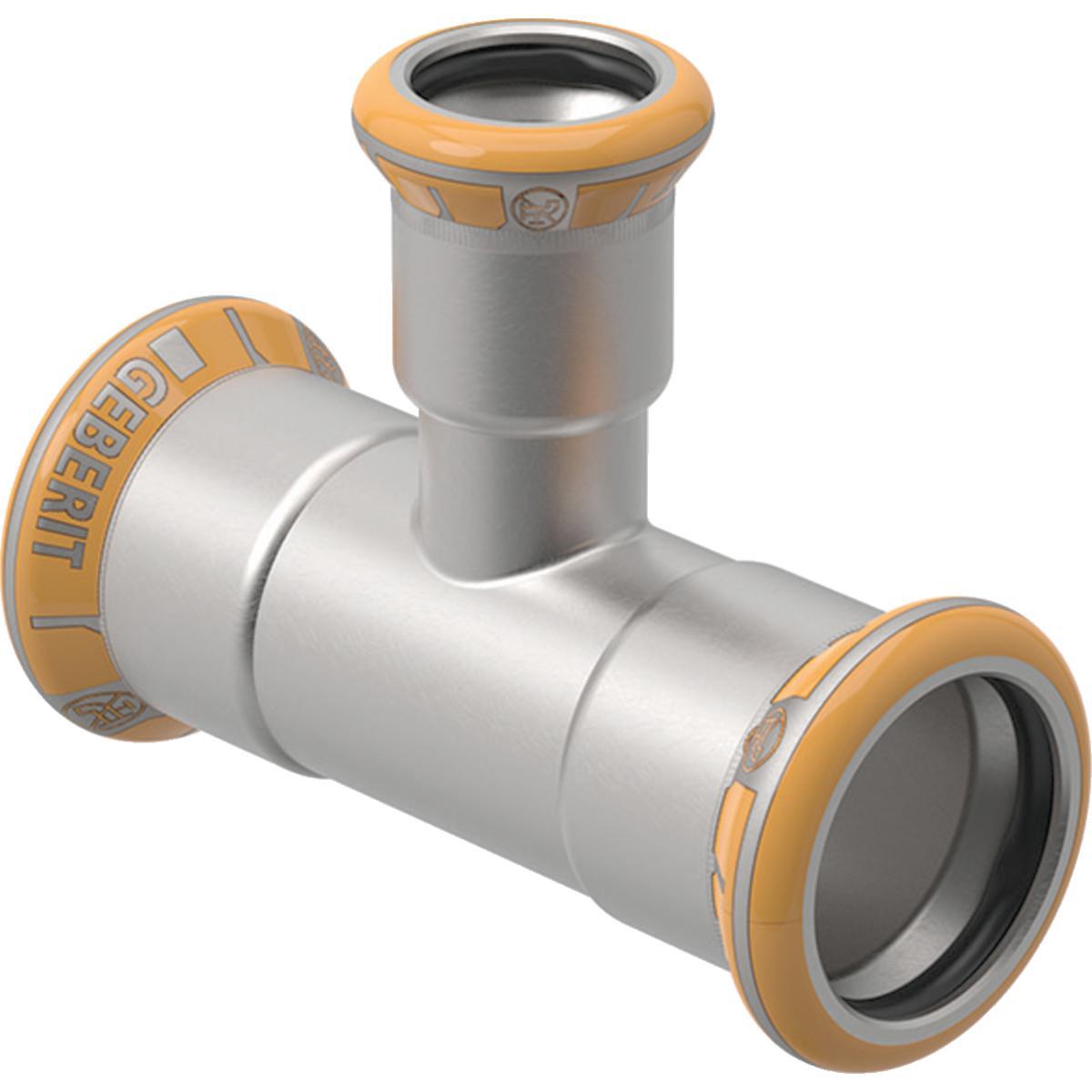 Puristus T-haara Geberit Mapress Therm RST supistus - PURISTUS T-HAARA RST THERM 108MM-54MM-108MM