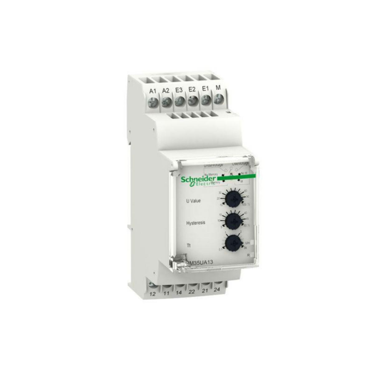 Valvontarele jännite Schneider Electric Zelio - VALVONTARELE JÄNNITE ZELIO YLI-/ALIJÄNNITE 15..600V 2C/O