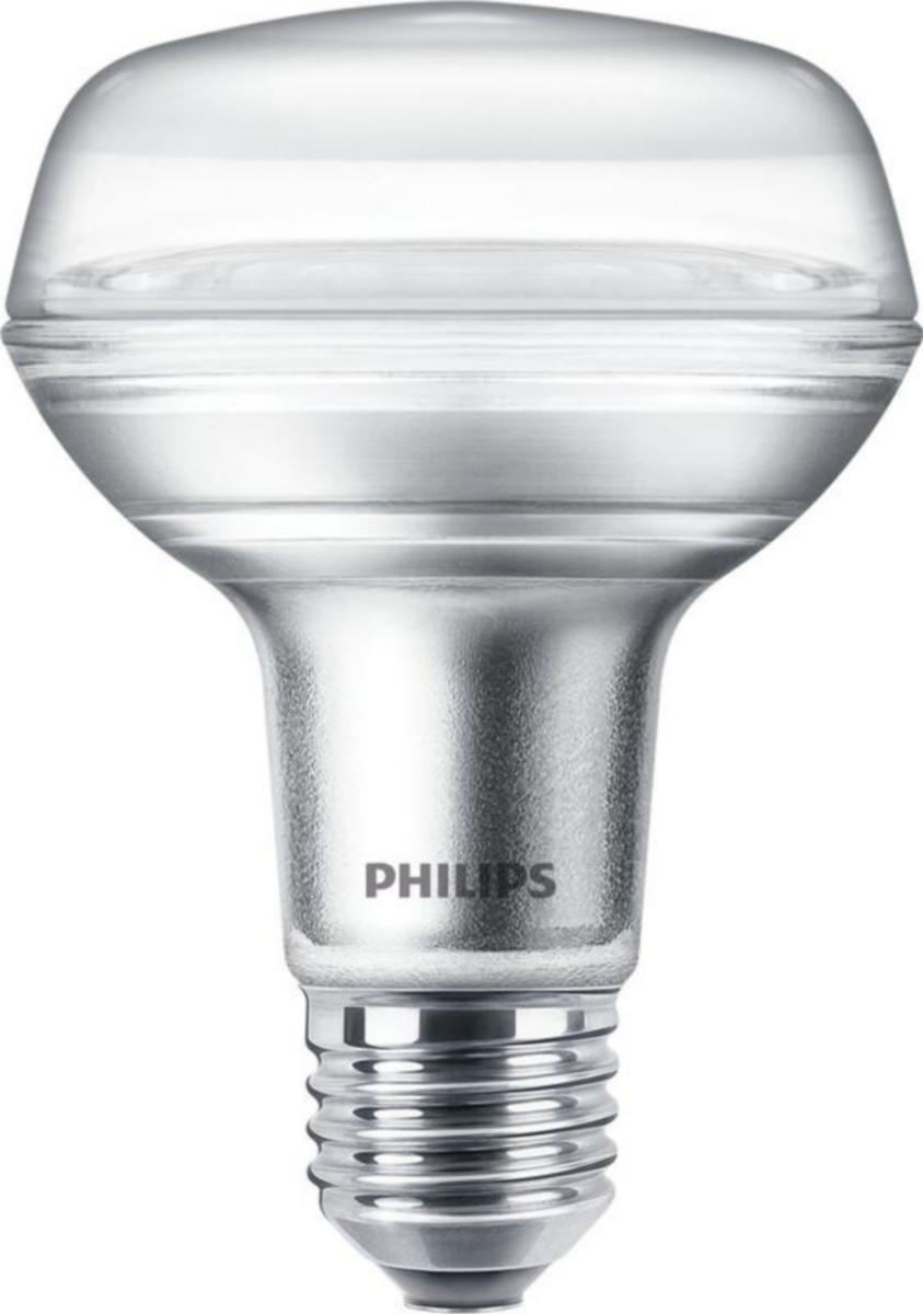 LED-lamppu Philips CorePro LEDspot R80 - LED-LAMPPU PHILIPS COREPRO LED ND 4-60W R80 E27 827 36D