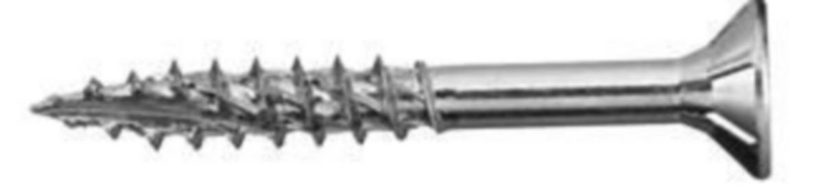 Yleisruuvi lieriökanta/matala kupukanta täyskierre TX ZN - YLEISRUUVI UPPOK TÄYSK. TX15 3.5X25 ZN 250KPL