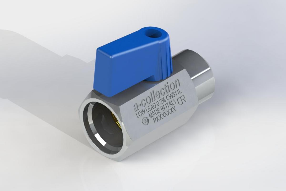 Kuulasulkuventtiili sk/uk kahvalla - KUULASULKUVENTTIILI KAHVALLA 1/2 SK/UK KROM A-COLLECTION