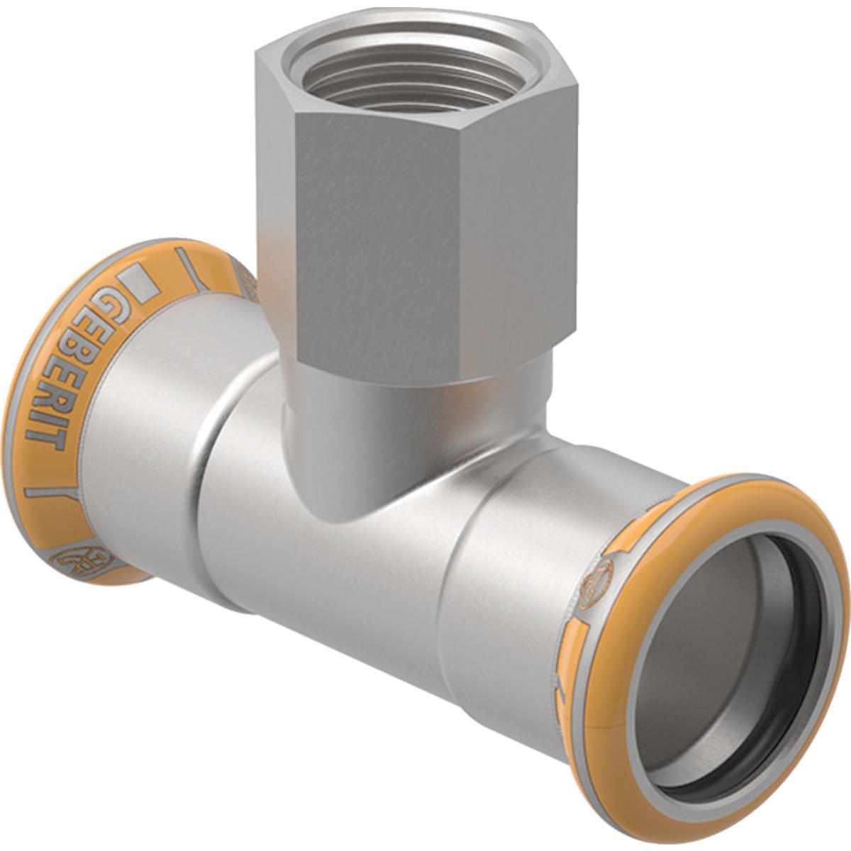Puristus T-haara Geberit Mapress Therm RST muhvi sk - PURISTUS T-HAARA MUHVI-SK RST THERM 35MM-1/2"-35MM