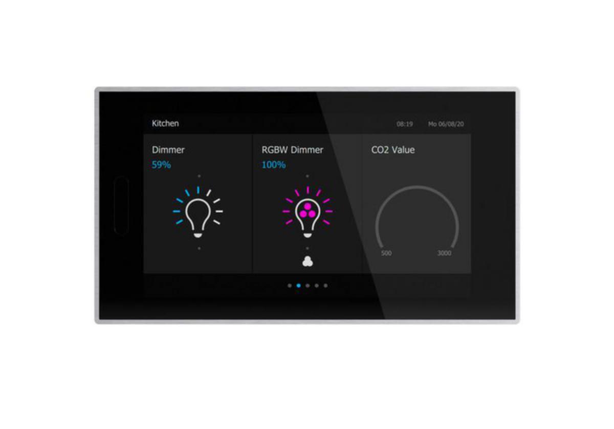 Kosketusnäyttö KNX ABB - KOSKETUSNÄYTTÖ KNX ABB ROOMTOUCH 5 MUS