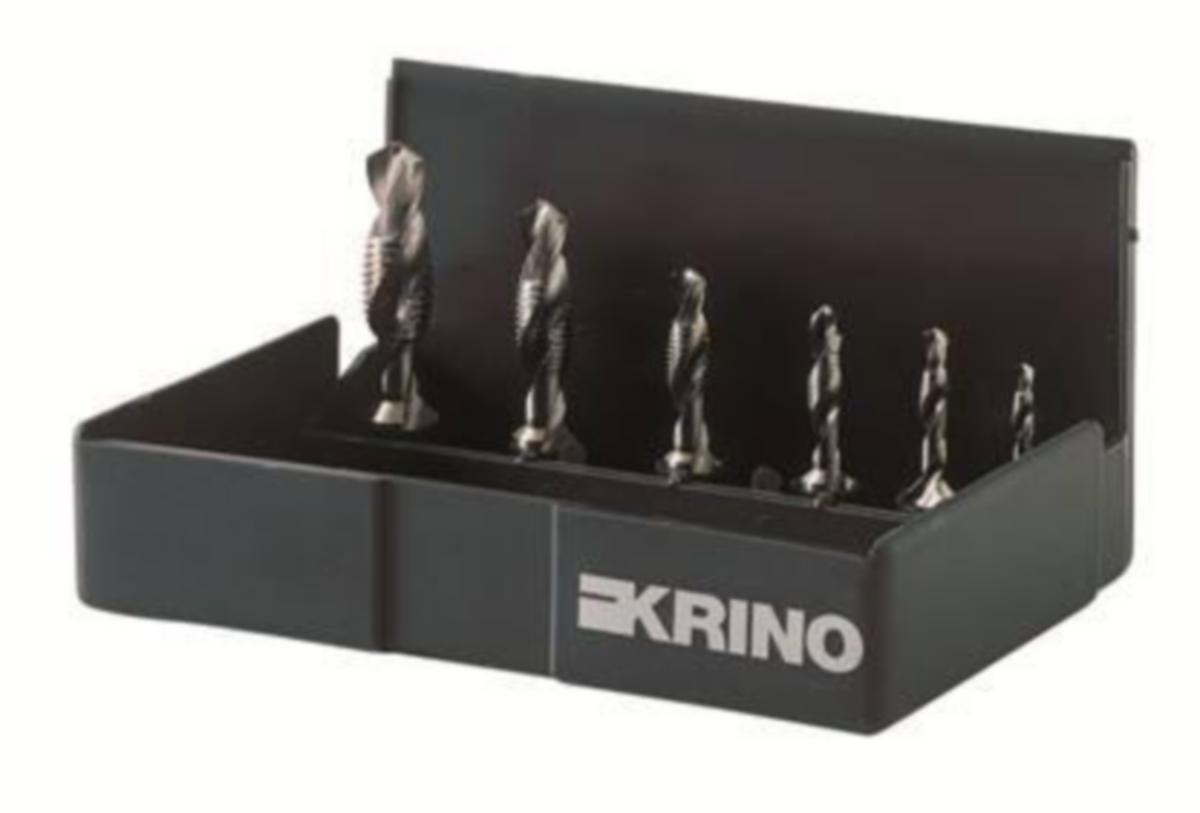 Pora/tappi/upotinsarja Krino M3-M10 - PORA/TAPPI/UPOTINSRJ M3-M10 KRINO 19020209 HSS+TIN