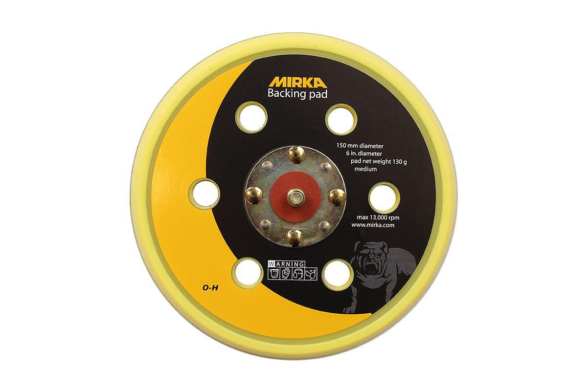 Fiiberialusta Mirka - ALUSTALLA MEDIUM 150MM MIRKA 5/16" 6-REIKÄINEN