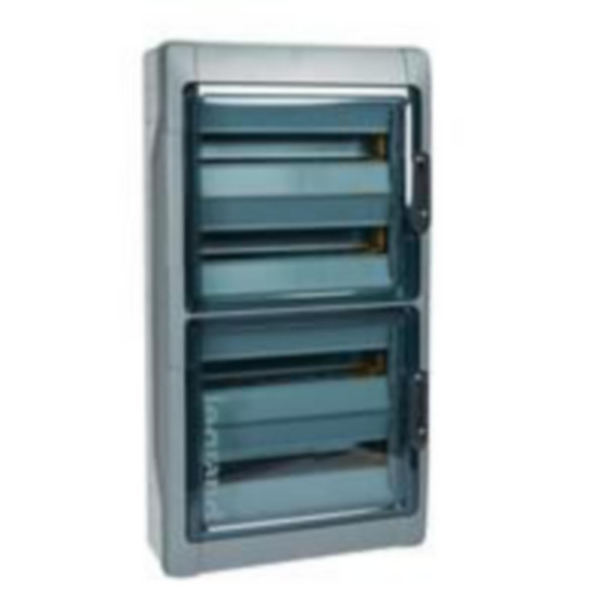 Moduulikotelo pinta PS Legrand Plexo3 - MODUULIKOTELO PINTA PS PLEXO3 PLEXO3 KOTELO 72M, PE+N LIITT.