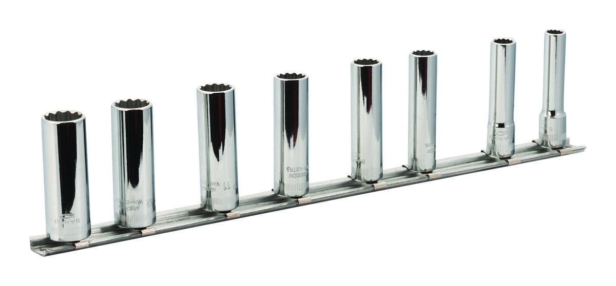 Hylsysarja Bahco 6708DMB 1/4" kiskossa - HYLSYSARJA KISKOSSA 1/4" BAHCO 6708DMB