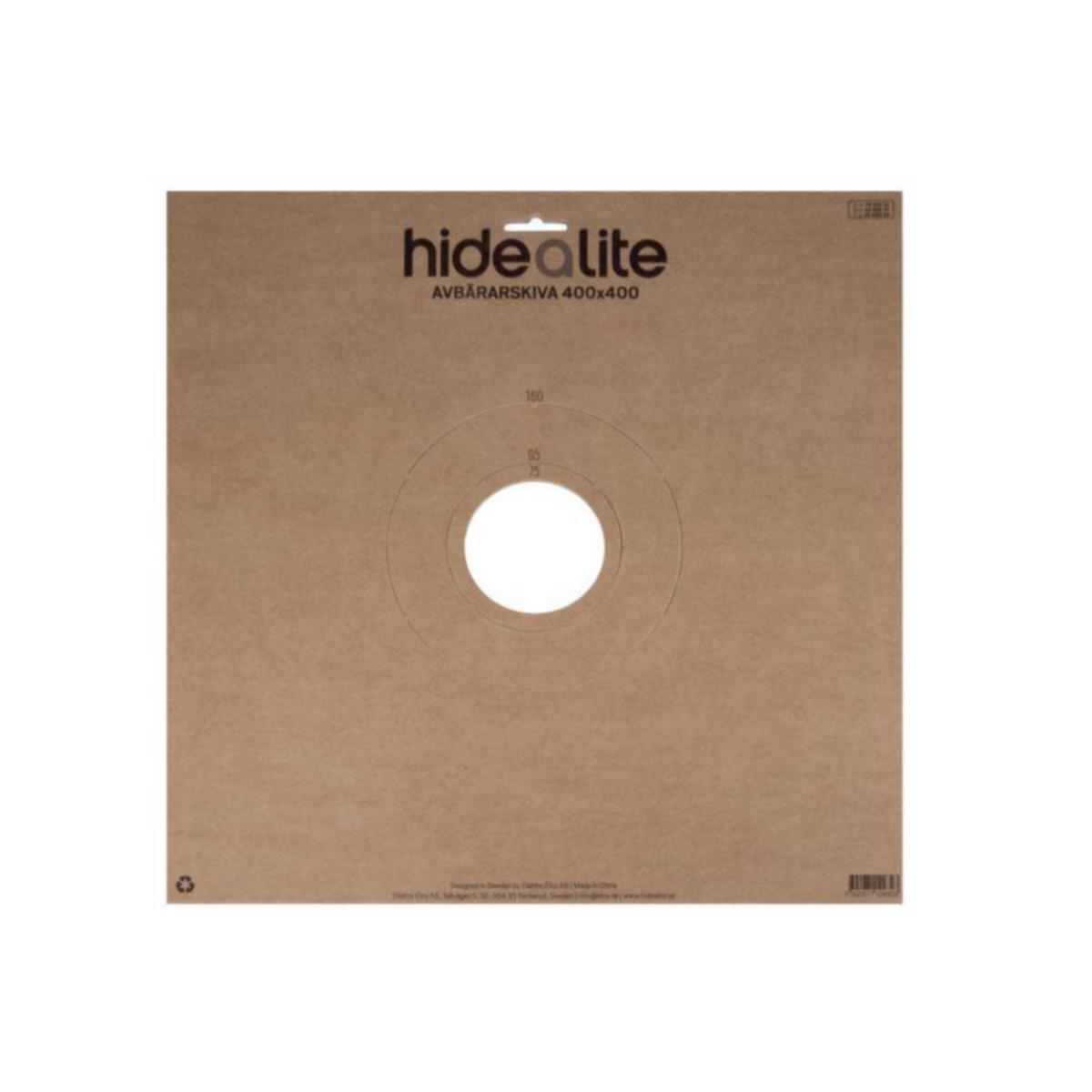 Alasvalo Hide-a-lite taustalevy - ASENNUSLEVY HIDE A LITE TAUSTALEVY 400X400