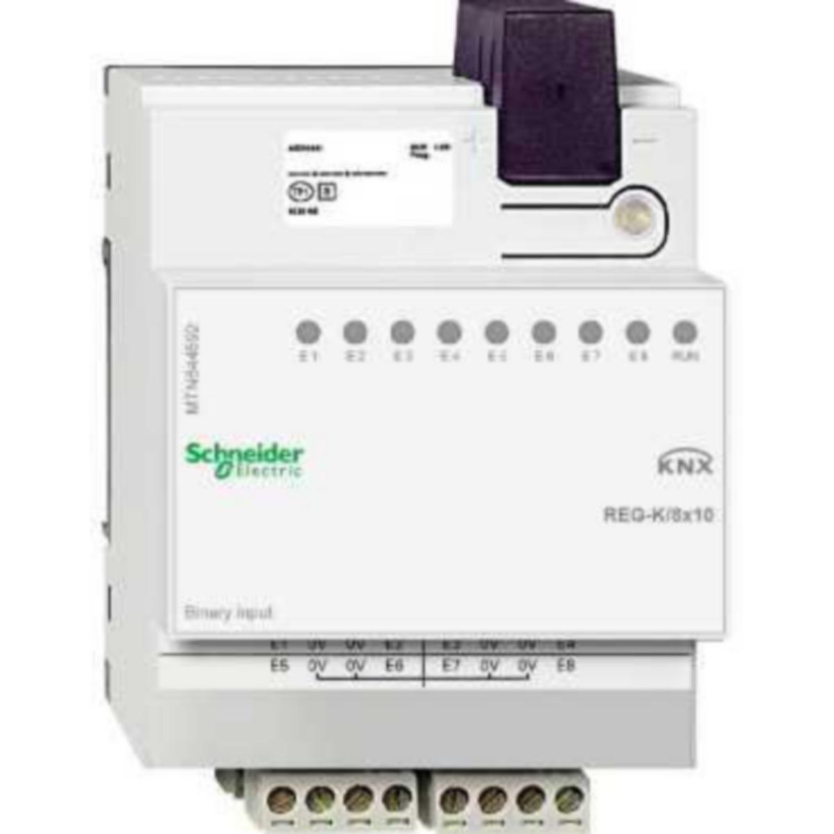 Tuloyksikkö KNX Schneider Electric SpaceLogic KNX Binääri - TULOYKSIKKÖ SPACELOGIC KNX BINÄÄRITULO /8X10