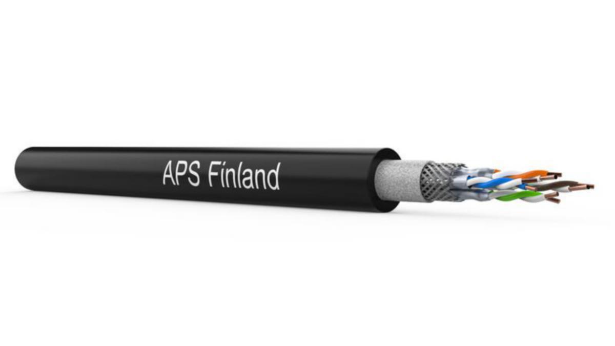 Tietoverkkokaapeli FSM CAT7 S/FTP Dca sisä/ulkoasennus - TIETOVERKKOKAAPELI-CAT7 FSM SISÄ/ULKO S/FTP DCA K500