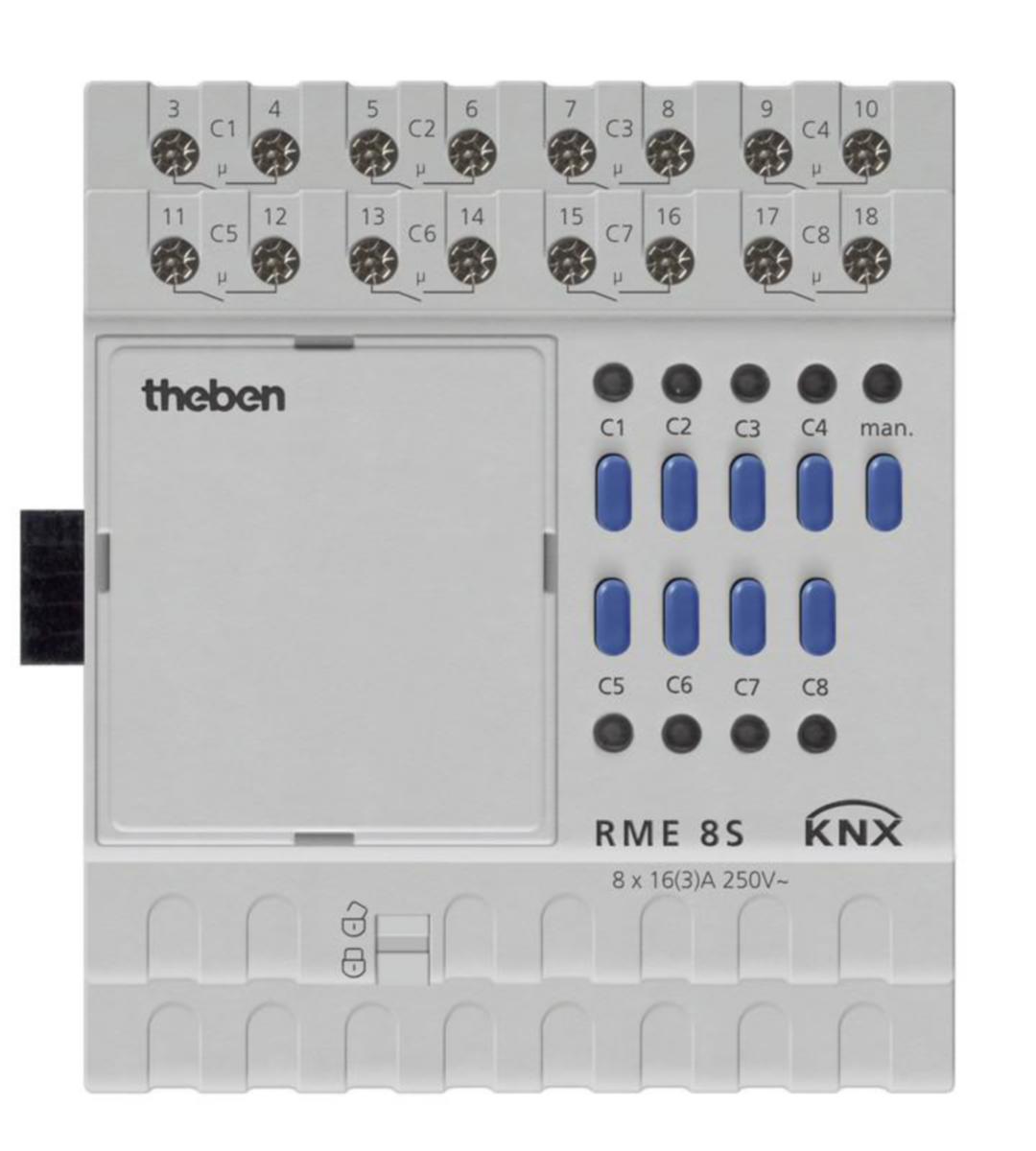 Logiikkamoduuli Theben KNX RME 8 S - LOGIIKKAMODUULI THEBEN 'RME 8 S KNX