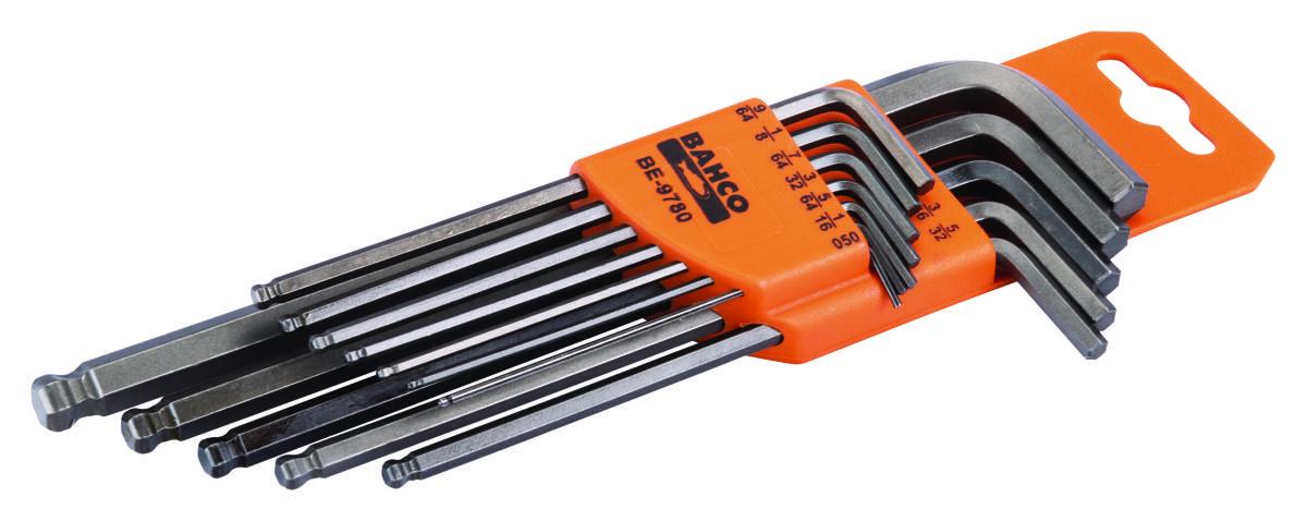 Kuusiokoloavainsarja Bahco BE-9780 - KUUSIOKOLOAVAINSARJA BAHCO BE-9780