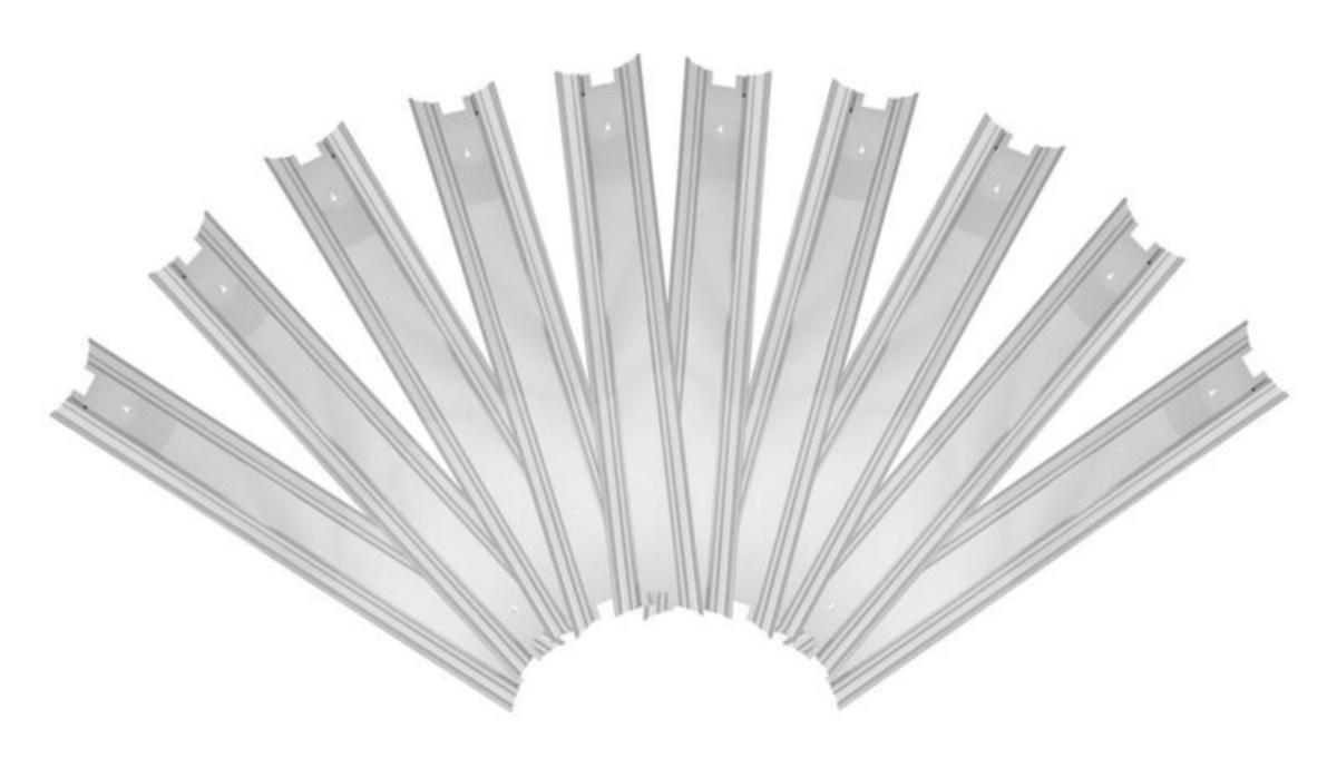 Optinen lisätarvike Airam Base - LISÄTARVIKE AIRAM BASE 1200 1XG13 HEIJASTIN/10KPL