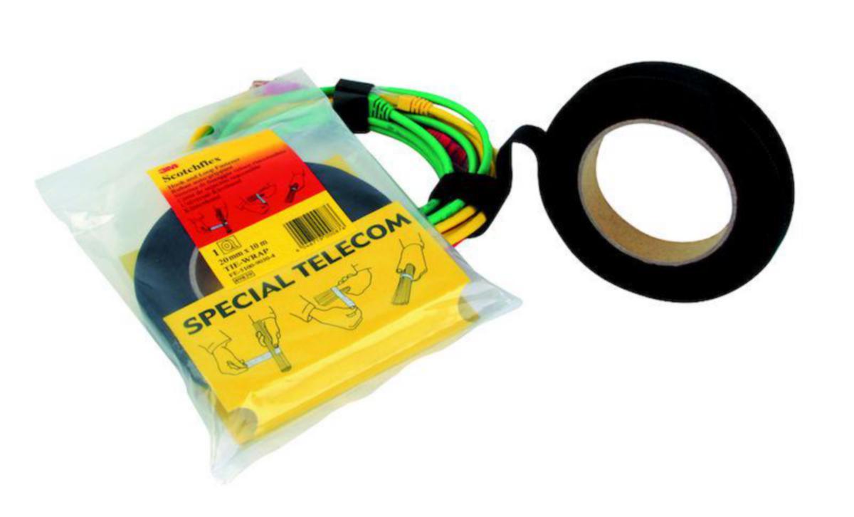 Tarranauha Scothflex 3M - TARRANAUHA 3M SCOTCHFLEX 20mm x 10m MUSTA
