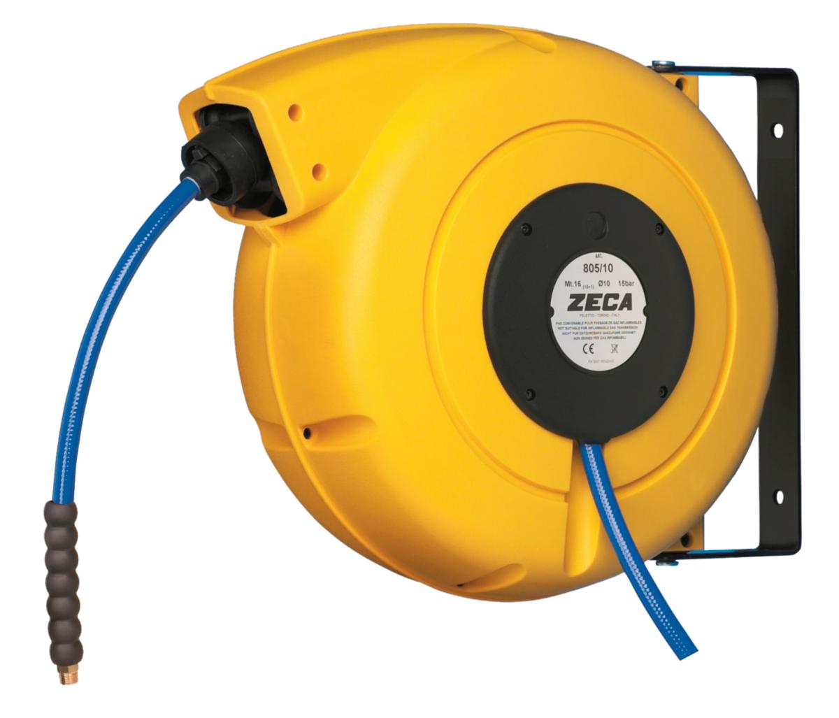Paineilmaletkukela Zeca 15mm 15+1m 15bar - PAINEILMALETKUKELA 10 MM 15M JA 1M LETKU 15BAR