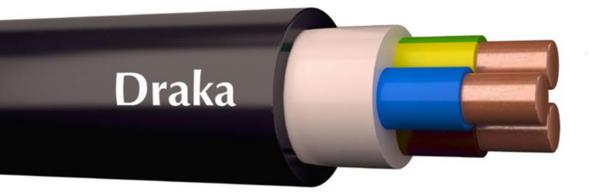 Asennuskaapeli Draka Afumex XMJ-HF musta Dca - ASENNUSKAAPELI-HF DRAKA XMJ-HF DCA MUSTA 3X1.5 S PK300