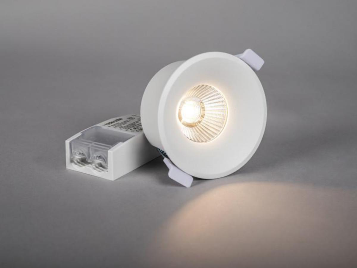 Alasvalo Hide-a-lite Optic Quick Deep - ALASVALO OPTIC IP44 340lm 6W Tune DIM WH