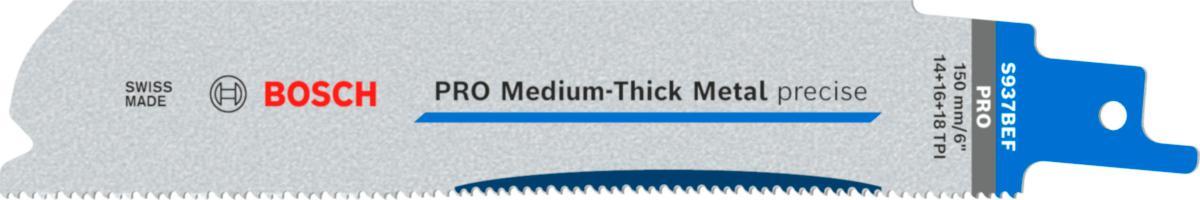 Puukkosahanterä Bosch S937BEF Pro Medium Thick Metal Precise - PUUKKOSAHANTERÄ BOSCH PRO MEDIUM-THICK METAL P