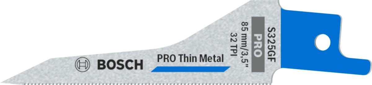 Puukkosahanterä Bosch S325GF Thin metal - PUUKKOSAHANTERÄ PRO S325GF THIN METAL 85 MM 5