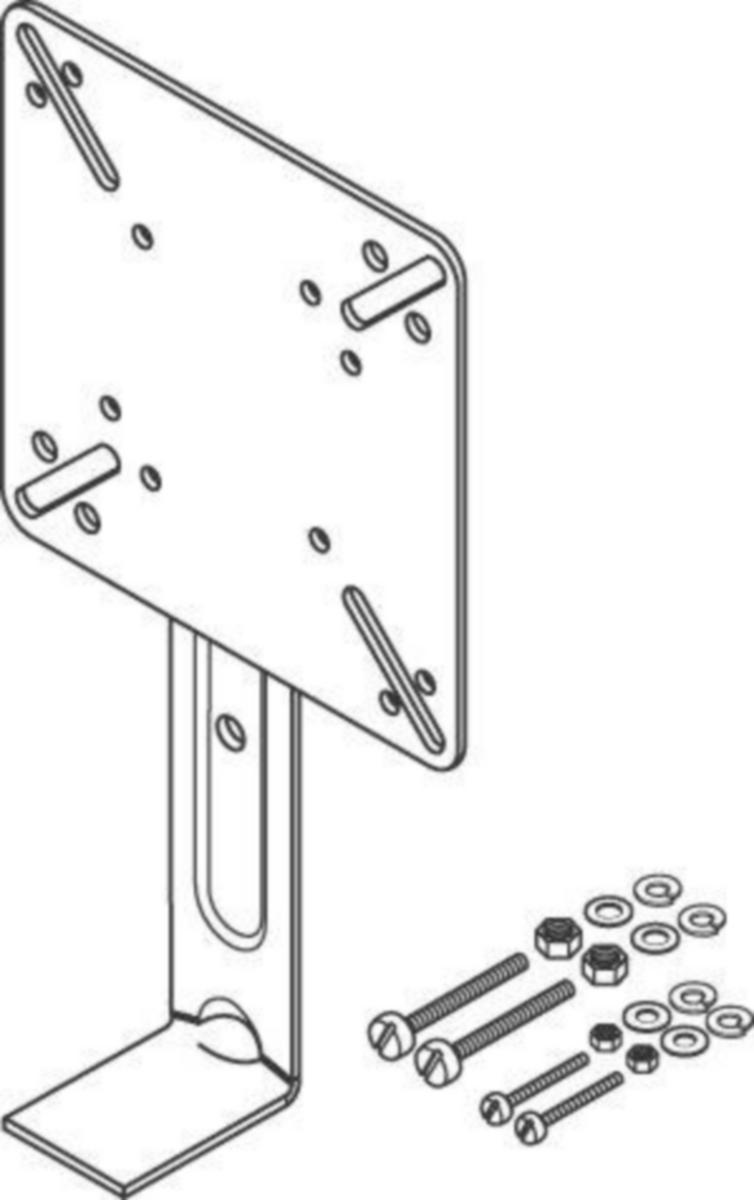 Asennuslevy SB-110, Raychem - ASENNUSLEVY RAYCHEM SB-110 MONI-PT100, ,,, PYSTY