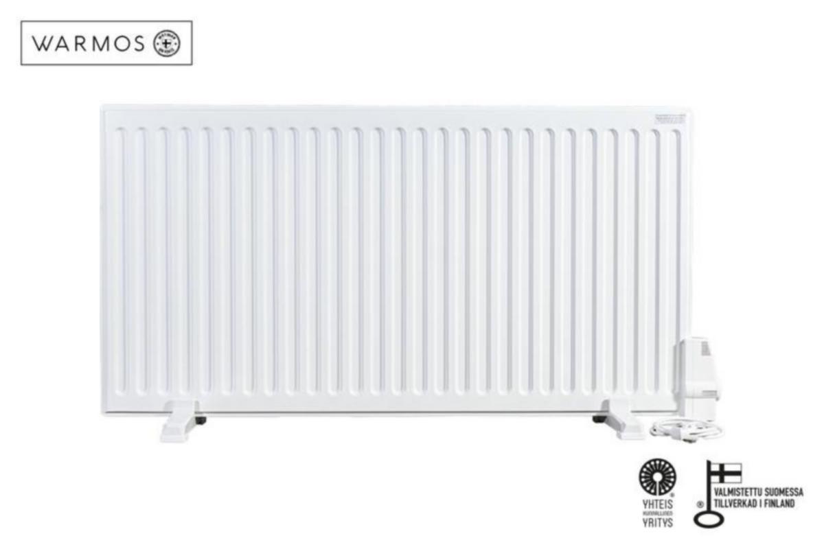 Lämmitin Warmos Wieras mekaanisella termostaatilla - LÄMMITIN ÖLJY SIIRRETT WARMOS TWB610 230V 1000W 600X1120MM