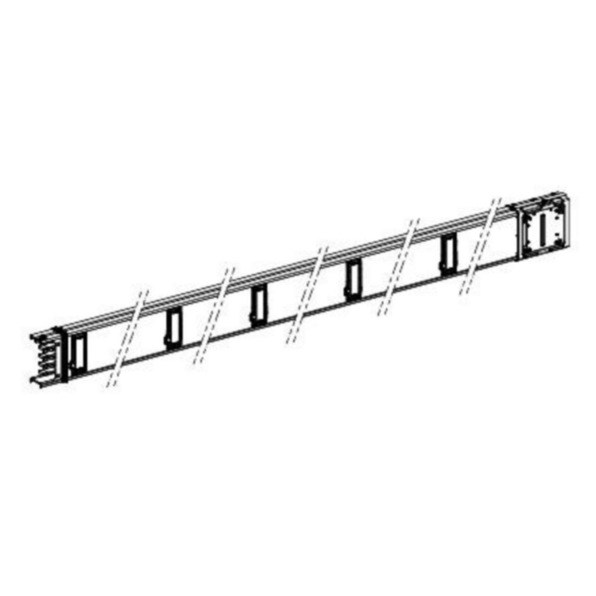 Jakelukisko Schneider Electric Canalis KSA - JAKELUKISKO CANALIS JAKELUKISKO 3P 250A 5M 10 VO