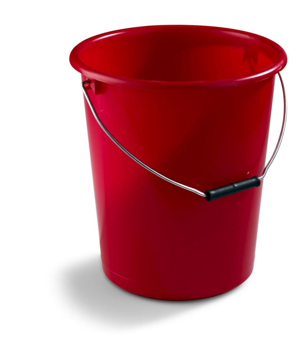 Sanko12l muovia - MUOVIÄMPÄRI 12 L PUNAINEN METALLIKAHVALLA