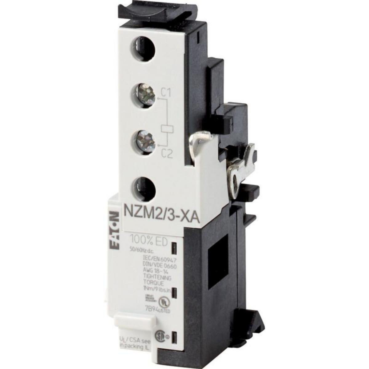 Työvirtalaukaisija Eaton NZM - TYÖVIRTALAUKAISIJA NZM NZM2/3-XA380-440AC/DC
